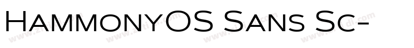 HammonyOS Sans Sc字体转换